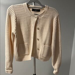 Primark Beige Waffle Knit Cardigan